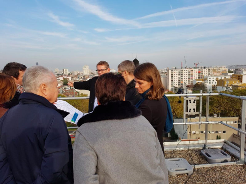 Nuisances sonores : visite technique avec SNCF Réseau et Bruitparif sur les problématiques liées au bruit à Malakoff