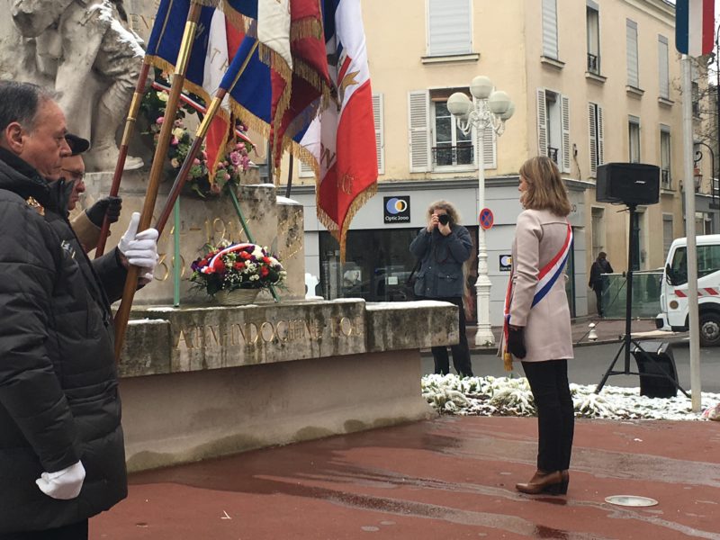 À l’occasion des commémorations du 19 Mars 1962, je suis présente auprès de nos anciens combattants