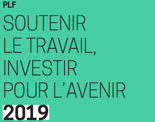 Budget 2019 : soutenir le travail, investir pour l’avenir !