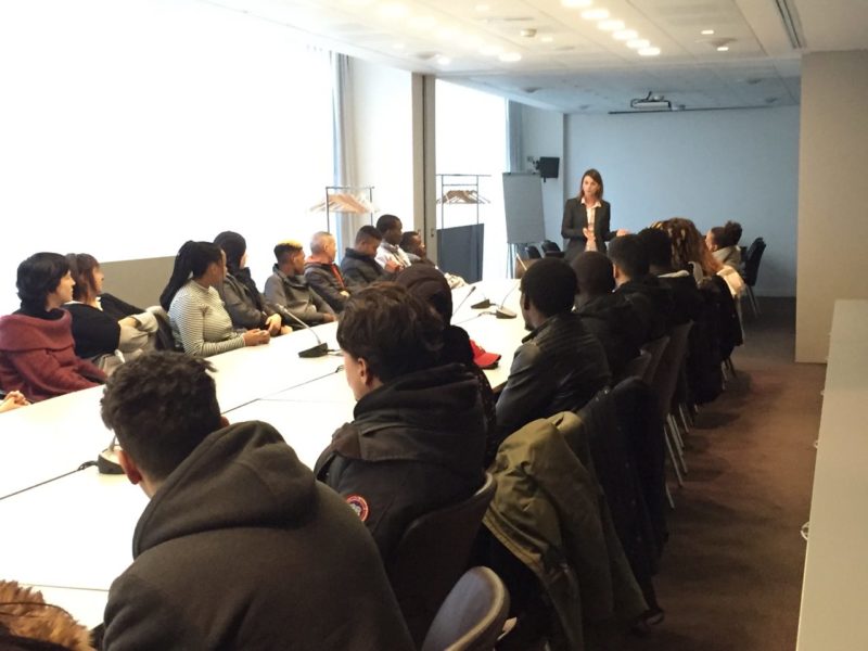 J’accueille l’École de la 2e Chance de Bagneux à l’Assemblée nationale