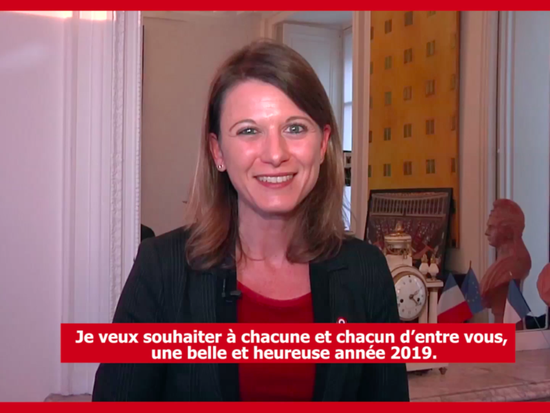 Meilleurs voeux pour l’année 2019 !